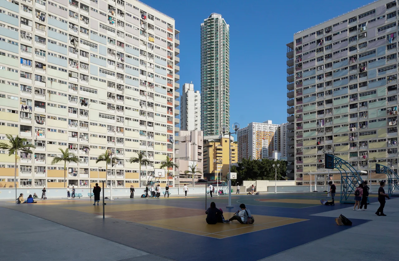Choi Hung Estate in Choi Hung, Hong Kong.