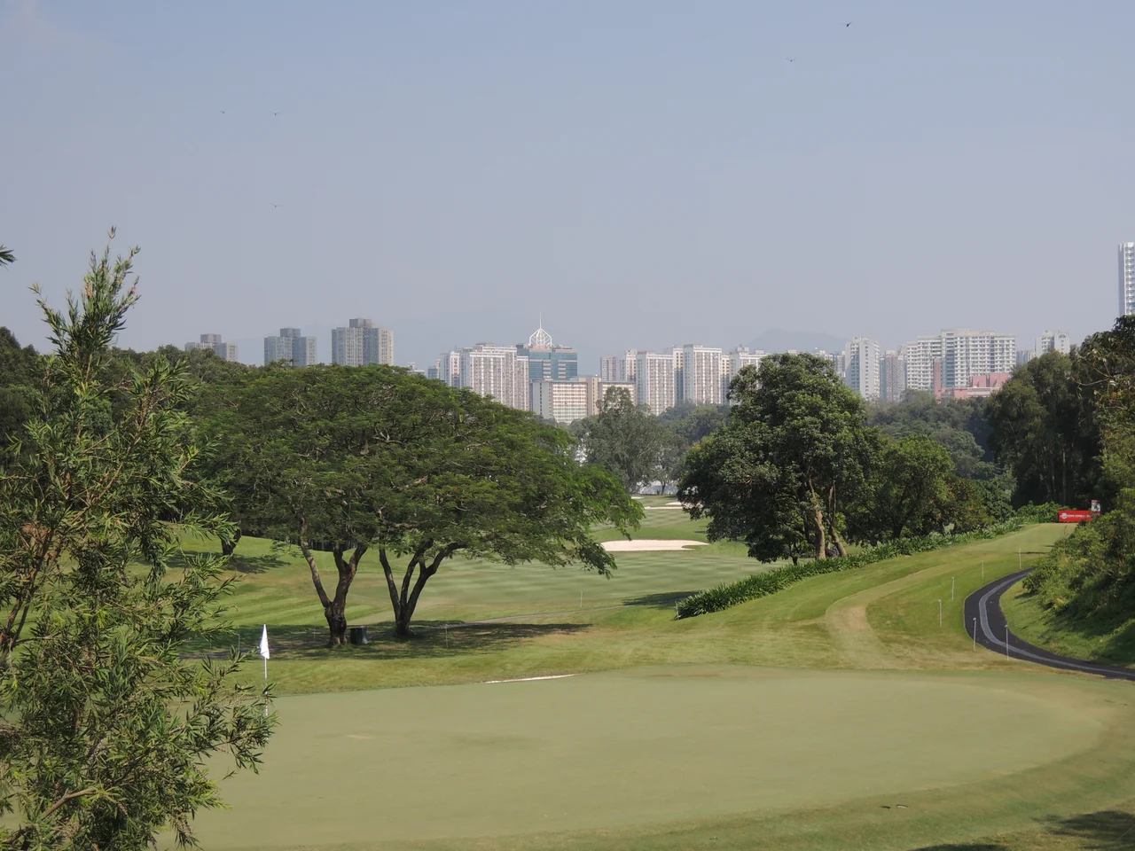 Hole 2, Hong Kong Golf Club, Hong Kong, China