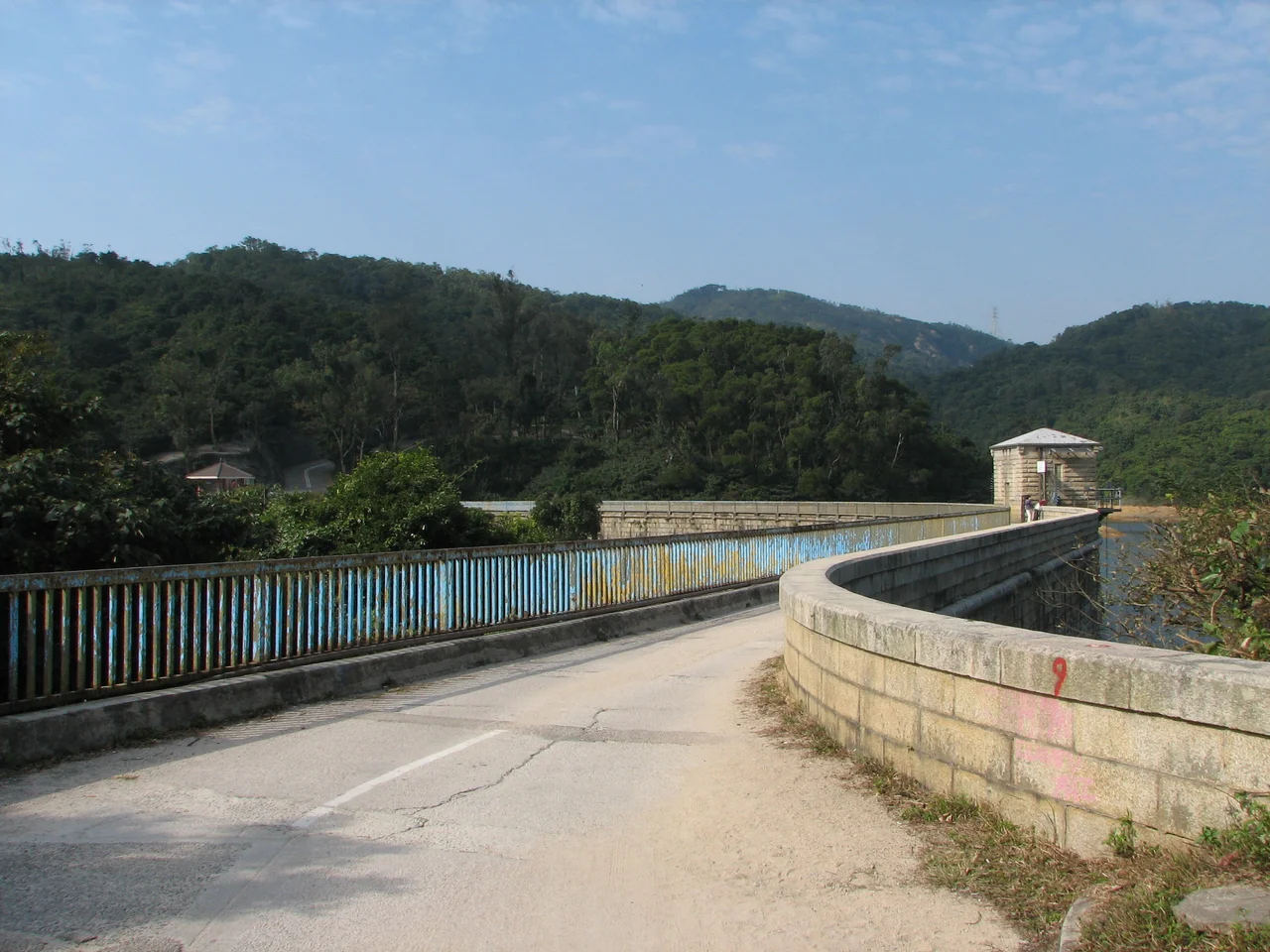 Dam of Kowloon Reservoir