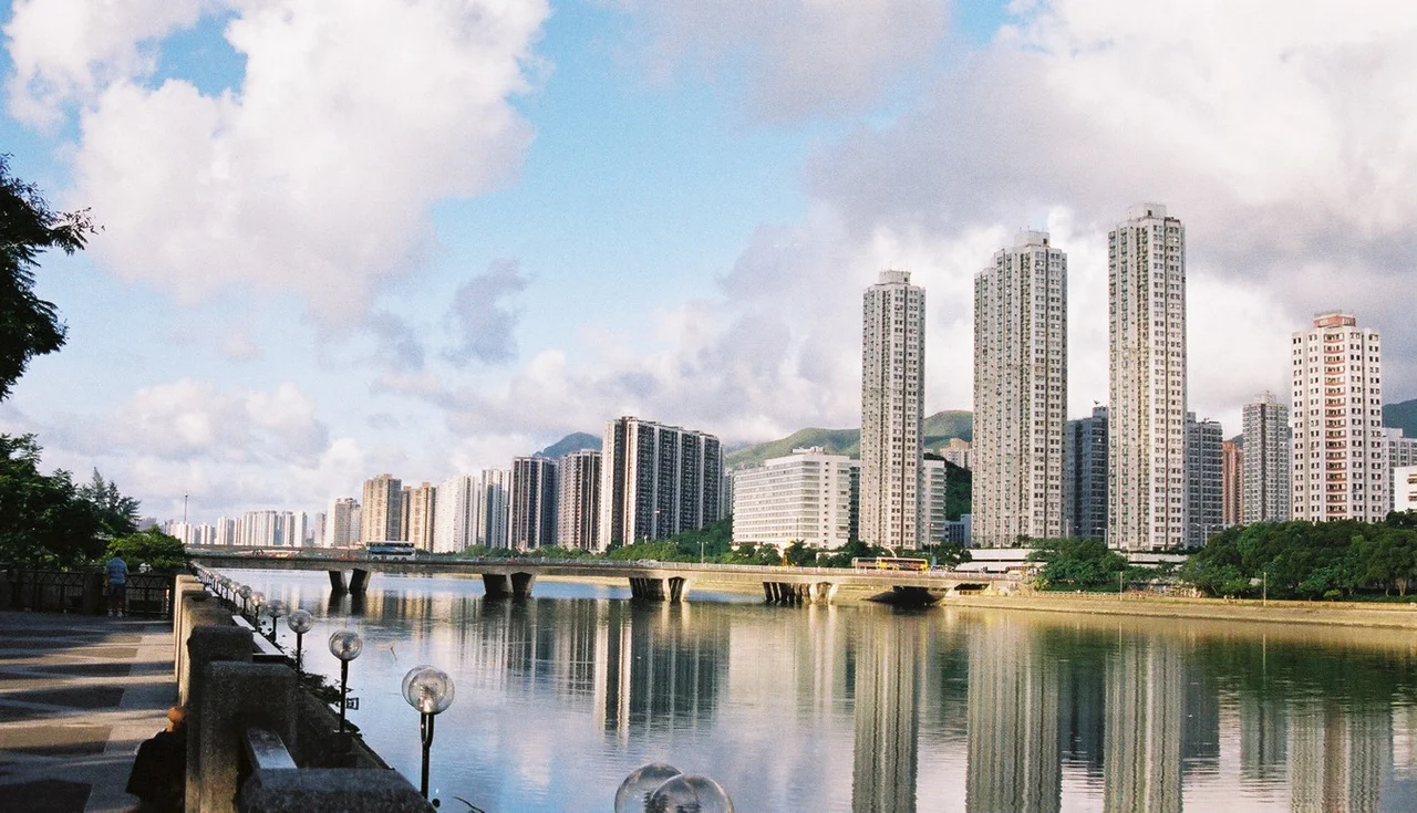 A view of Sha Tin along Shing Mun River (Taken by Tsui Sing Yan Eric)