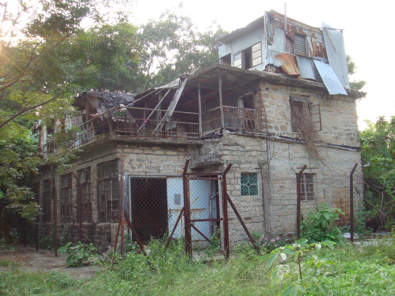 Remaining Stone House at No.4, Tai Koon Yuen, former Tai Hom Village.