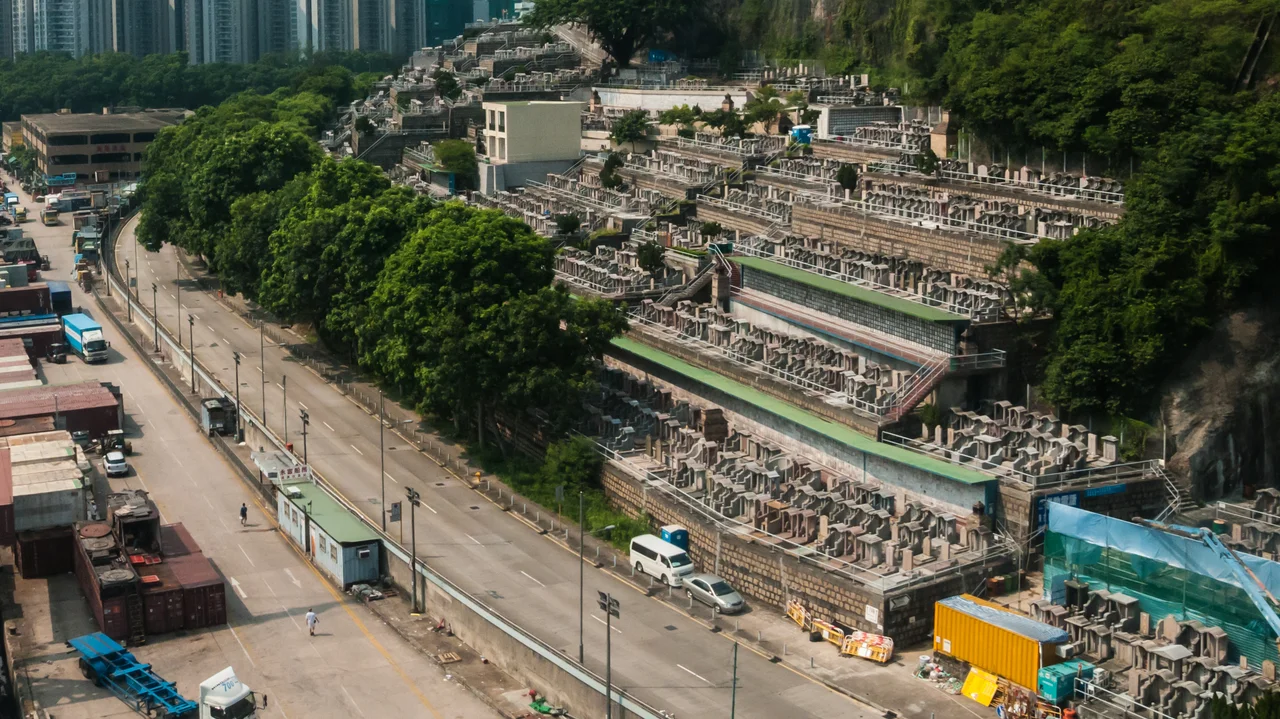 Cemetery in Hong Kong