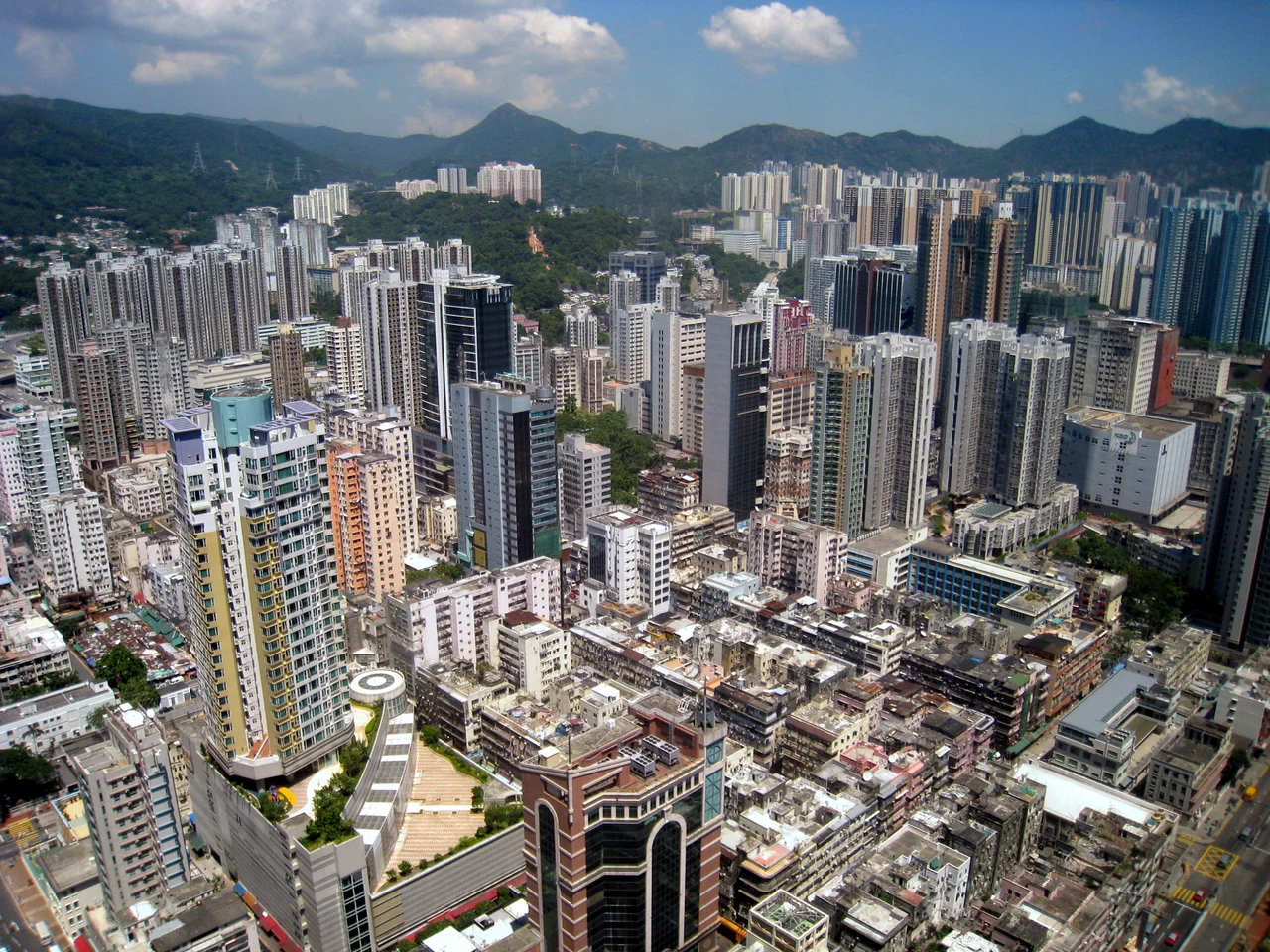 Tsuen Wan Overview in 2008