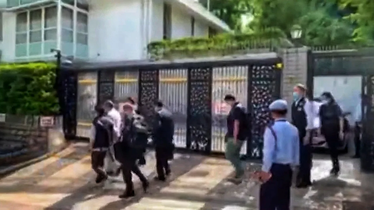 Jimmy Lai Chee Ying was arrested