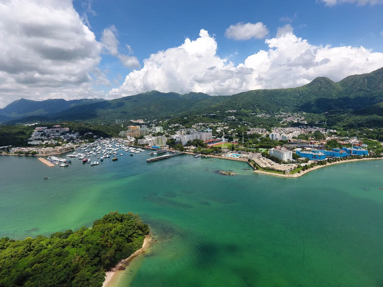 Sai Kung Town Aerial View