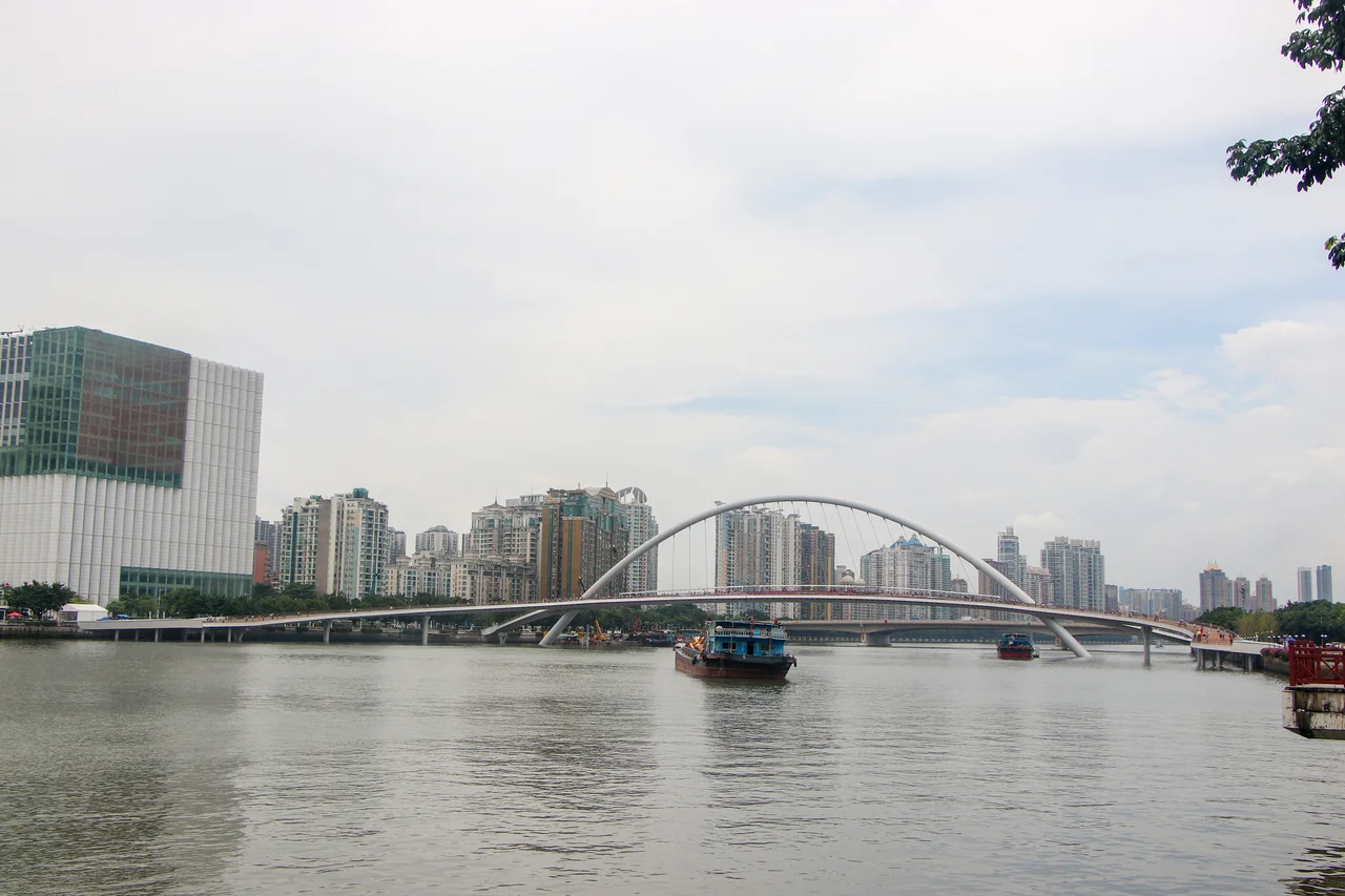 Hai Xin Bridge of Guangzhou, Guangdong, China