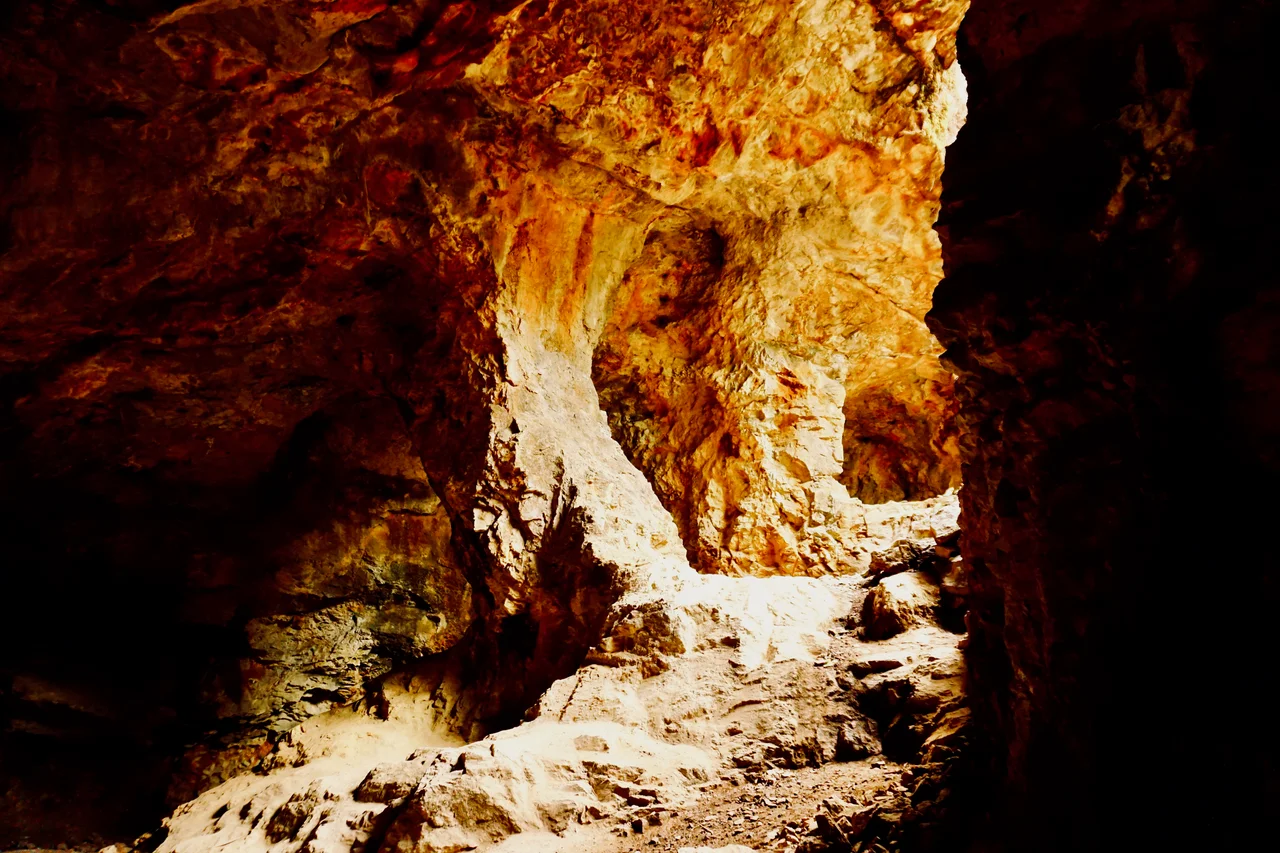 The mining site in Lin Ma Hang