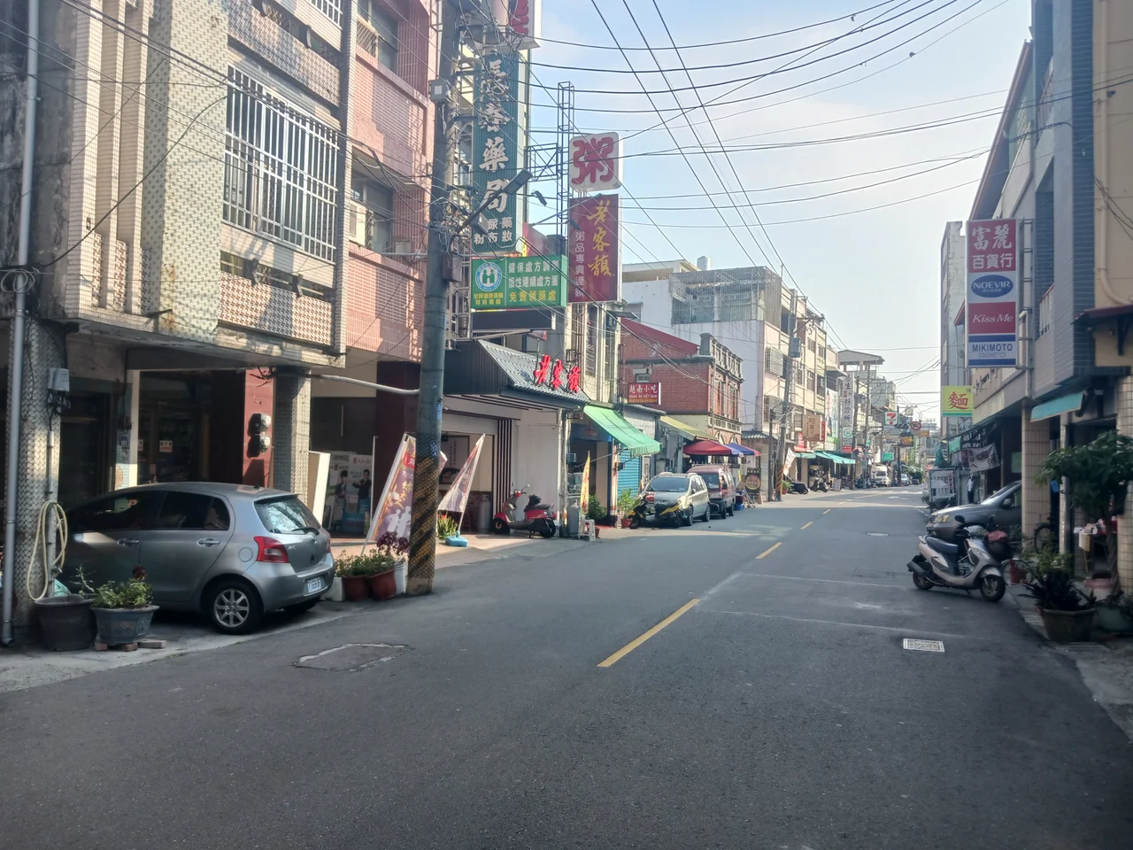 Ershui Old Street in Ershui, Changhua, Taiwan