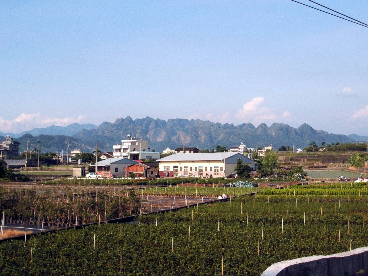 Jiujiufeng. It was taken near Taiwan Provincial Road No.14 in Caotun Township,Nantou County,Taiwan.