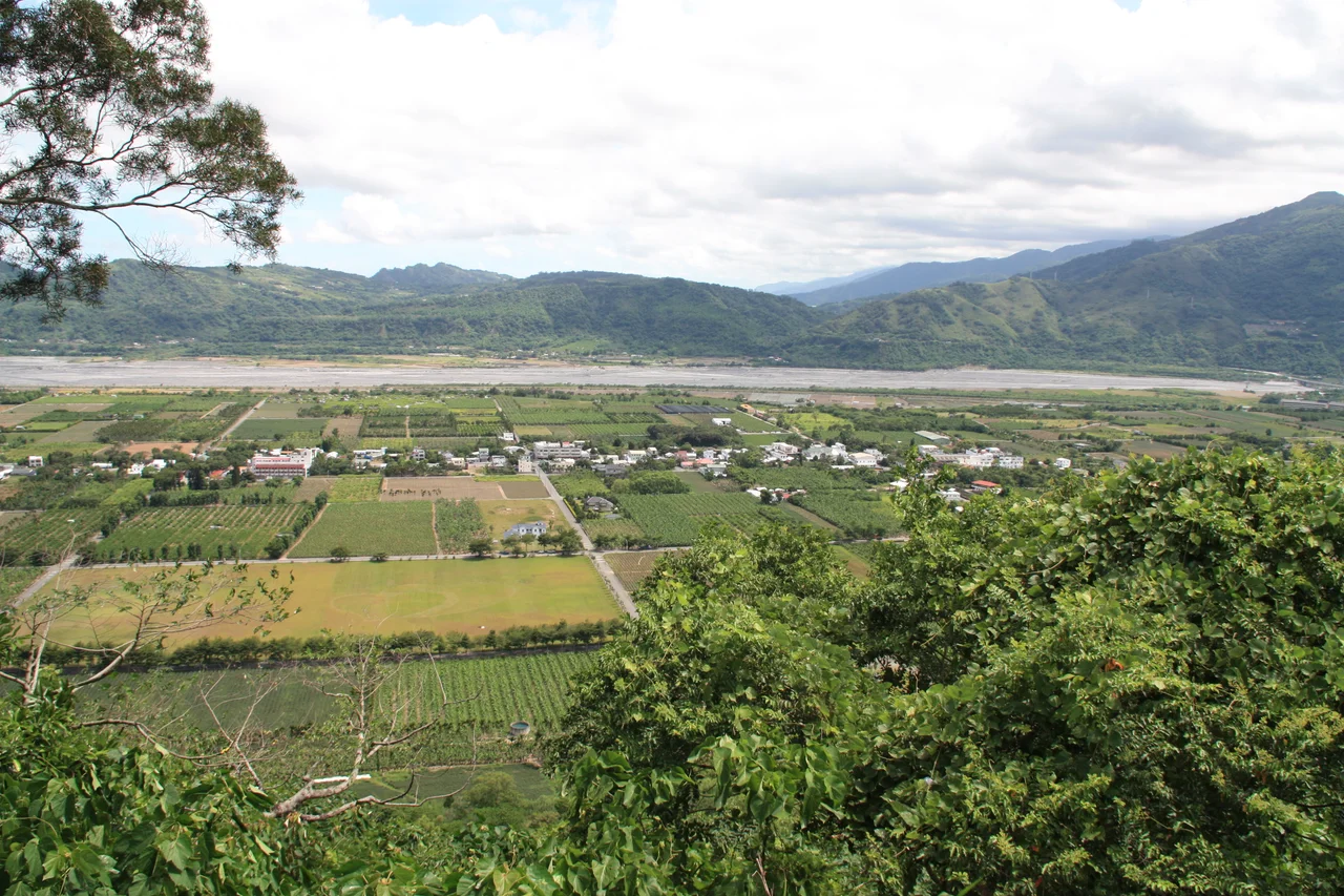 Taitung CountyLuye TownshipView to Pei Ssu Chiu river