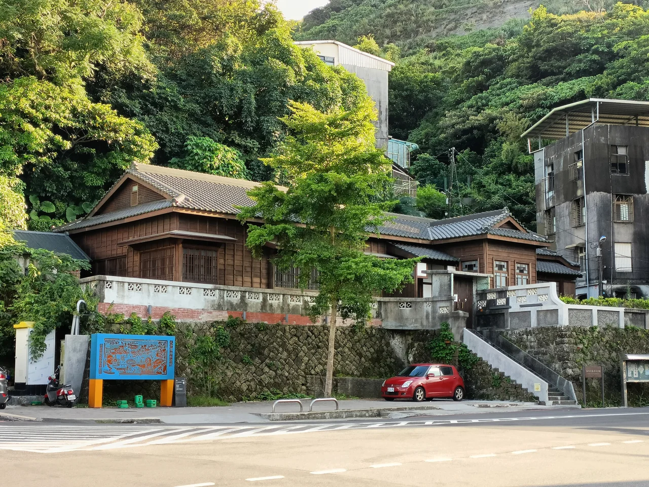 2021年修復完成的基隆要塞司令官邸