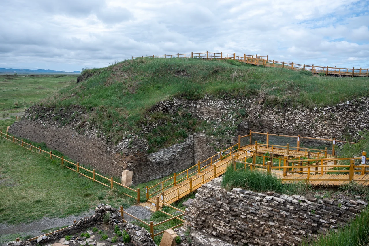 ruins of Shangdu, the old capital of Yuan dynasty